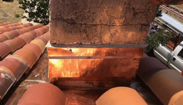 Custom Copper Work Flashing