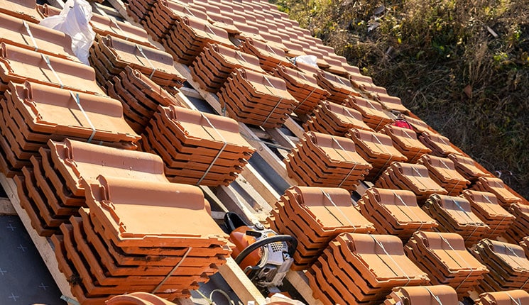 Clay Roof Installation